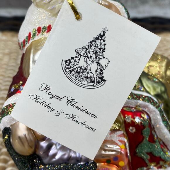 Royal Christmas Zachary Woolley Krystyna Gawlik UCP Ornament Handcrafted Glass - Picture 15 of 16